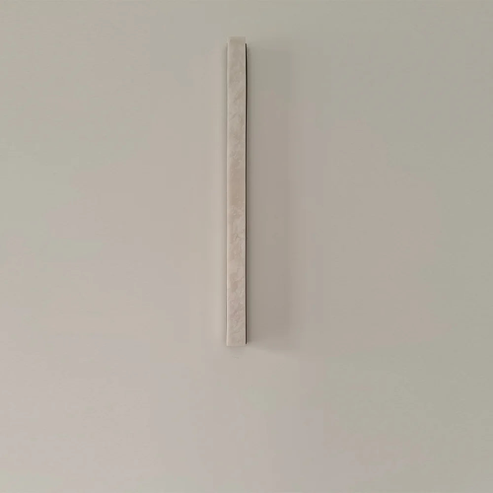 Applique Murale Marbre Naturel Espagnol Ligne Cuivre LED Albâtre