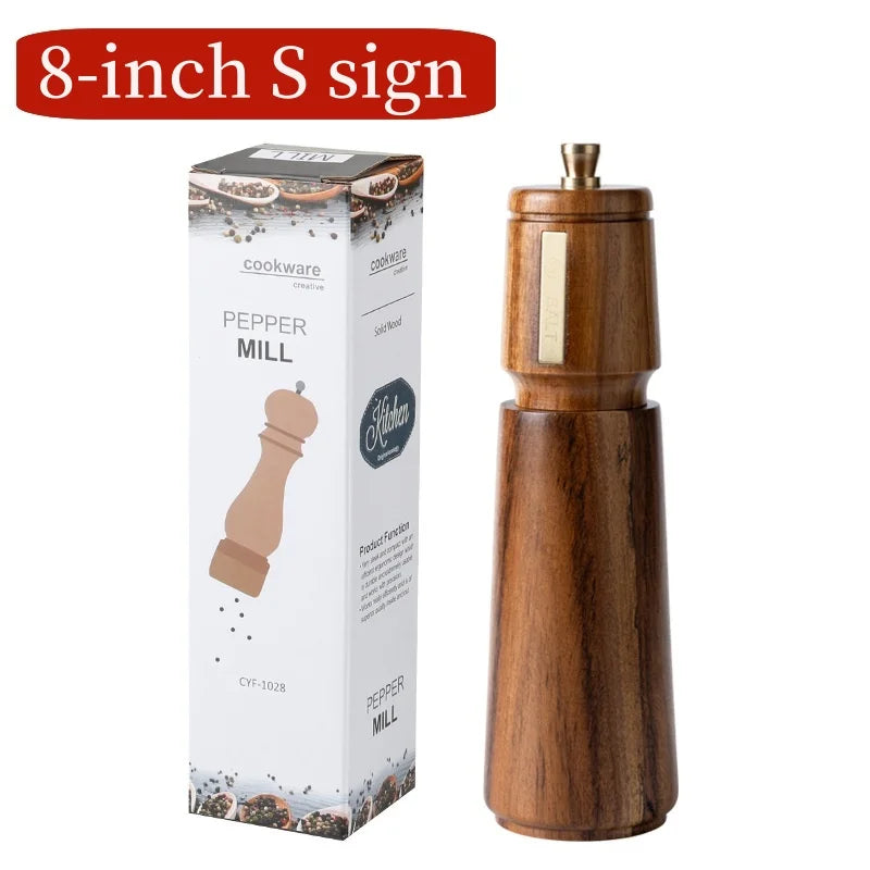 Ensemble Moulins à Poivre et Sel en Bois d'Acacia