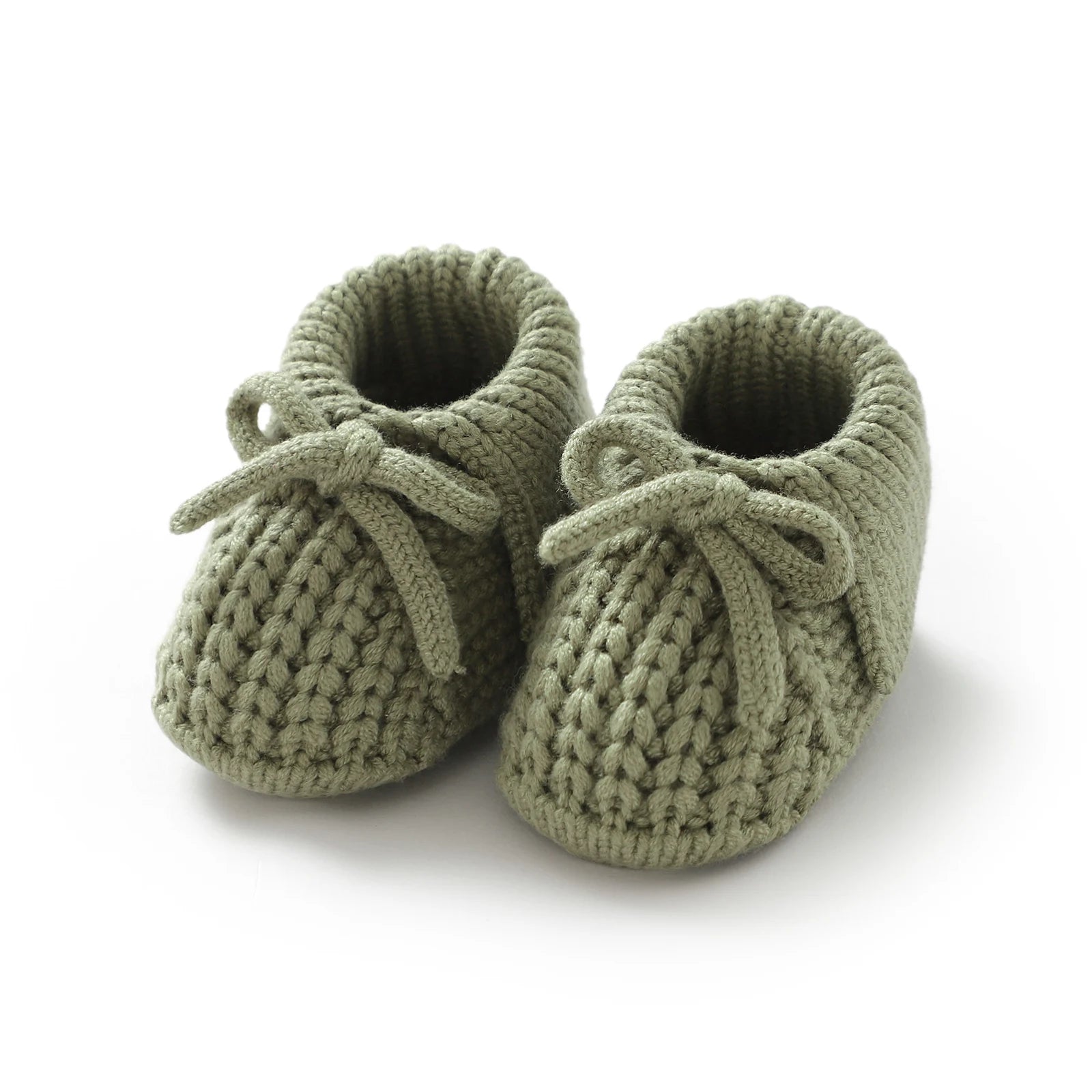 Chaussons Bébé Tricotés à Revers 0-18 Mois