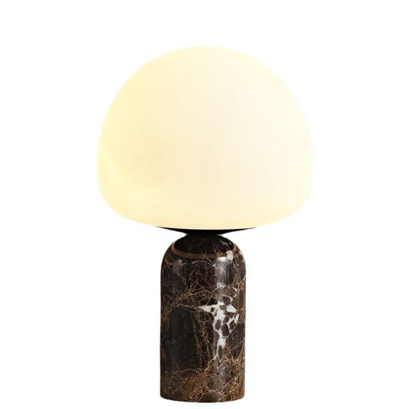 Lampe de Table Marbre et Verre - Luxe Discret
