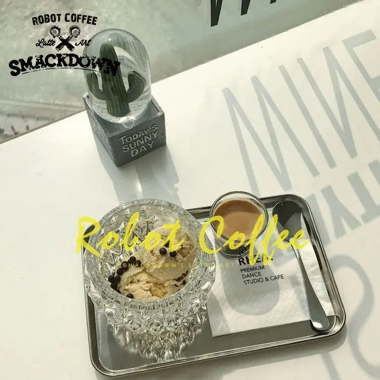 Stainless Steel Serving Tray – Rectangular Dessert Plate