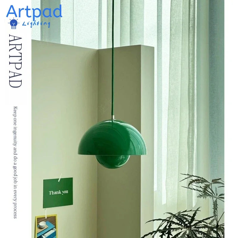 Danish Bud Pendant Light – Nordic Modern Hanging Lamp
