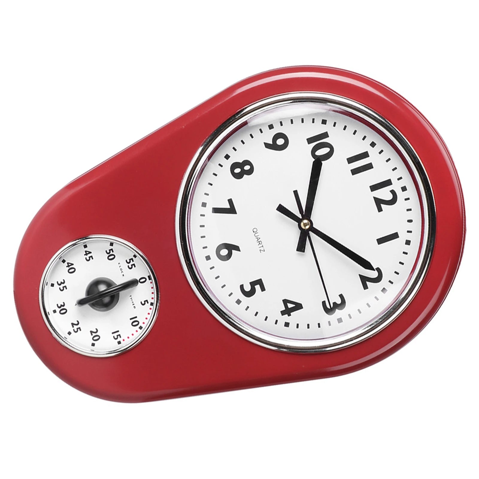 Horloge Murale Vintage Minuterie Cuisine Grand Format