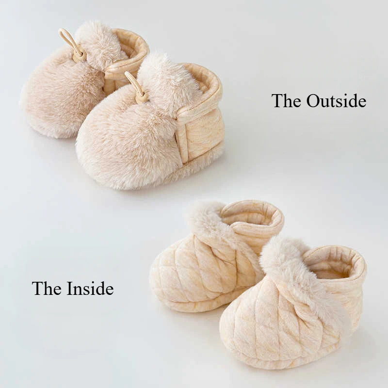 Chaussons Bébé Hiver Antidérapants