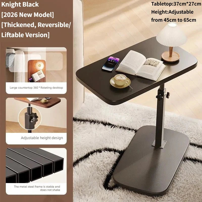 Petite Table Carrée Bois - Style Américain Rétractable