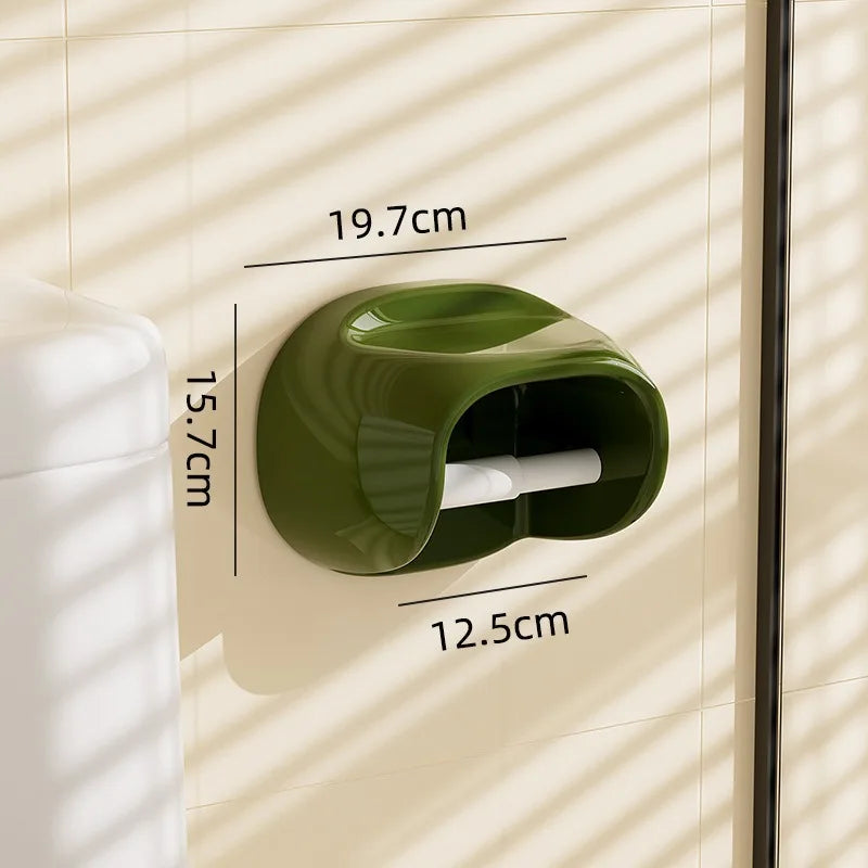 Wall-Mounted Tissue Box – No-Drill Bathroom Storage