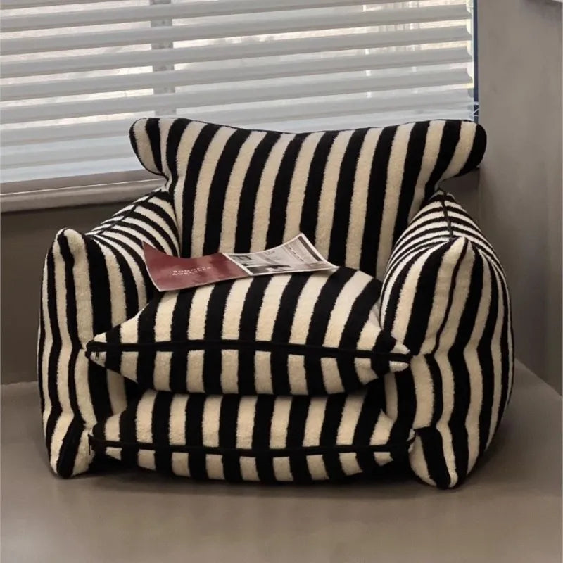 Chaise Longue Tatami Rayée - Assise Décontractée