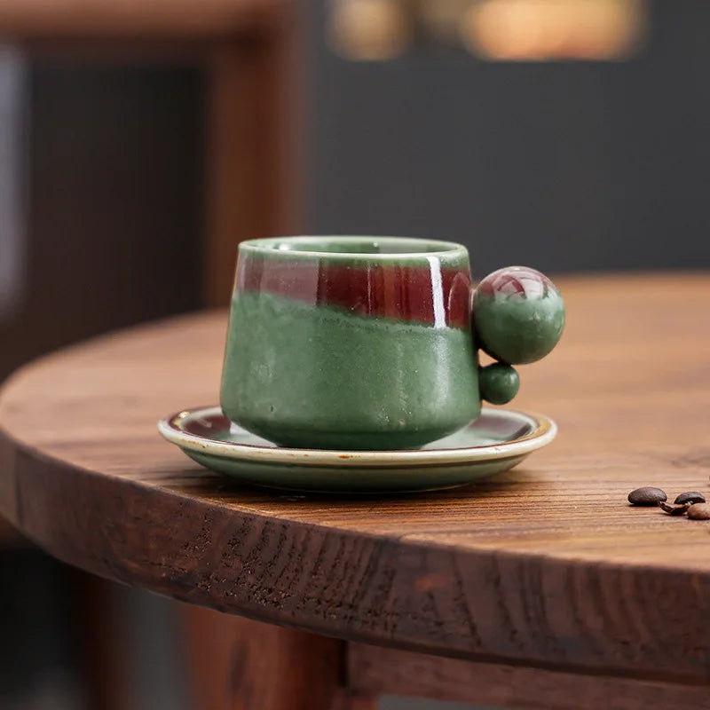 Kiln-Glazed Coffee Cup – Handmade Japanese Style