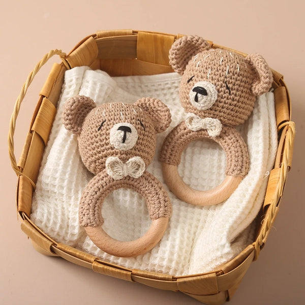 Hochet Ourson au Crochet pour Bébé