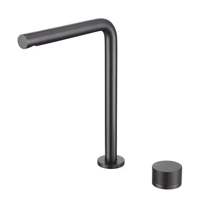 Robinet de Lavabo Rotatif Mélangeur Eau Chaude/Froide