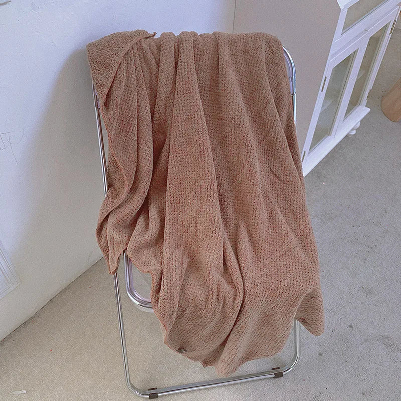 Serviette de Bain Microfibre Épaisse Grand Format 90x170cm