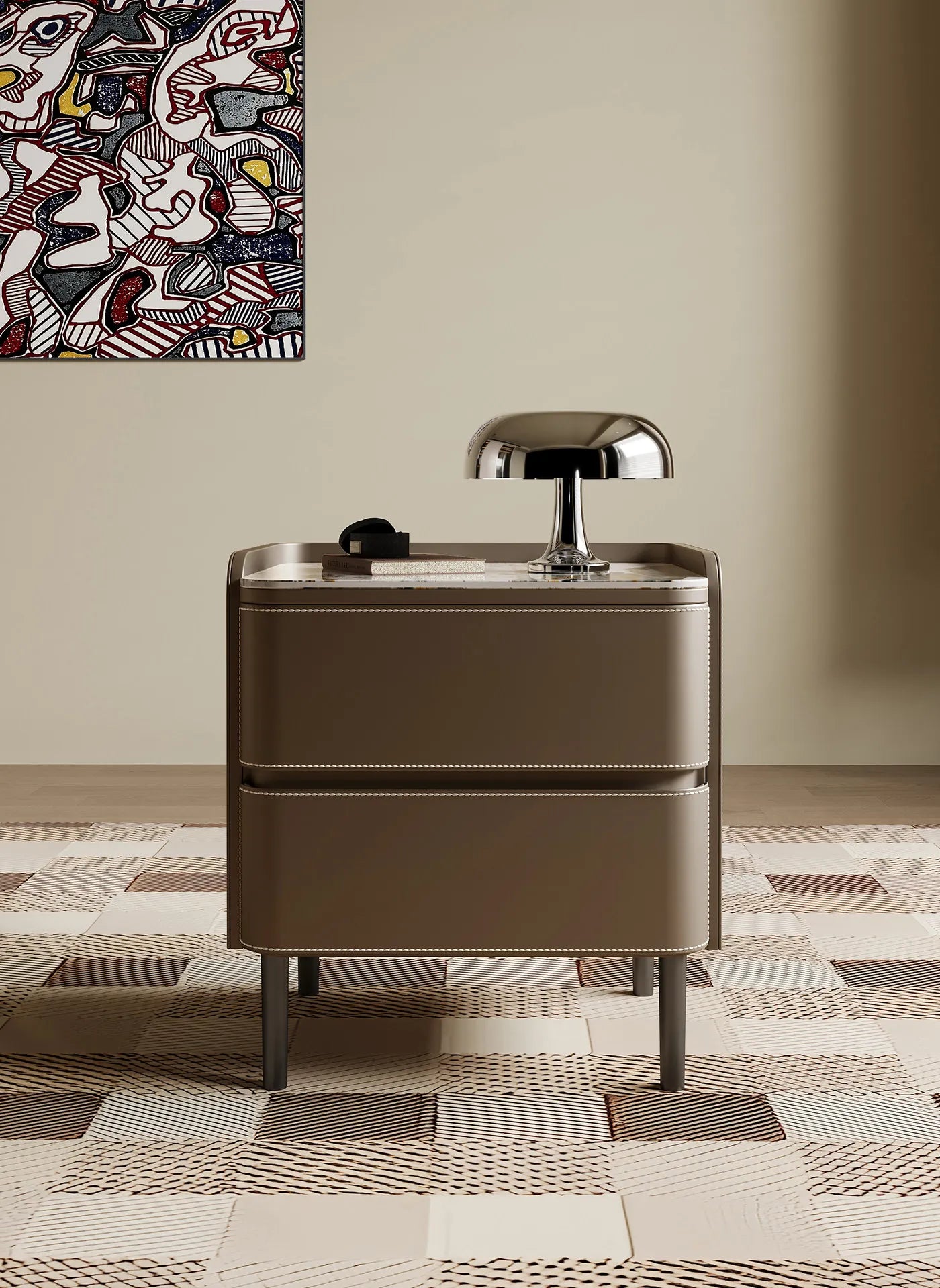 Modern Nightstand – Nordic Display Table