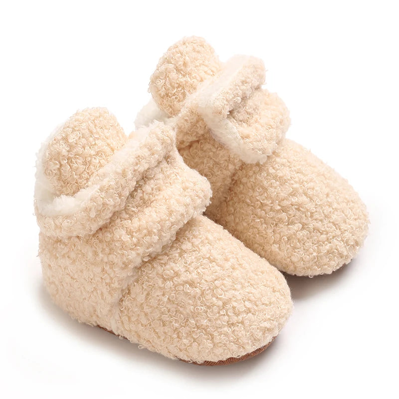 Chaussons Polaire Bébé Antidérapants