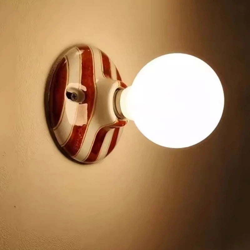 Applique Murale Contemporaine - Verre et Métal