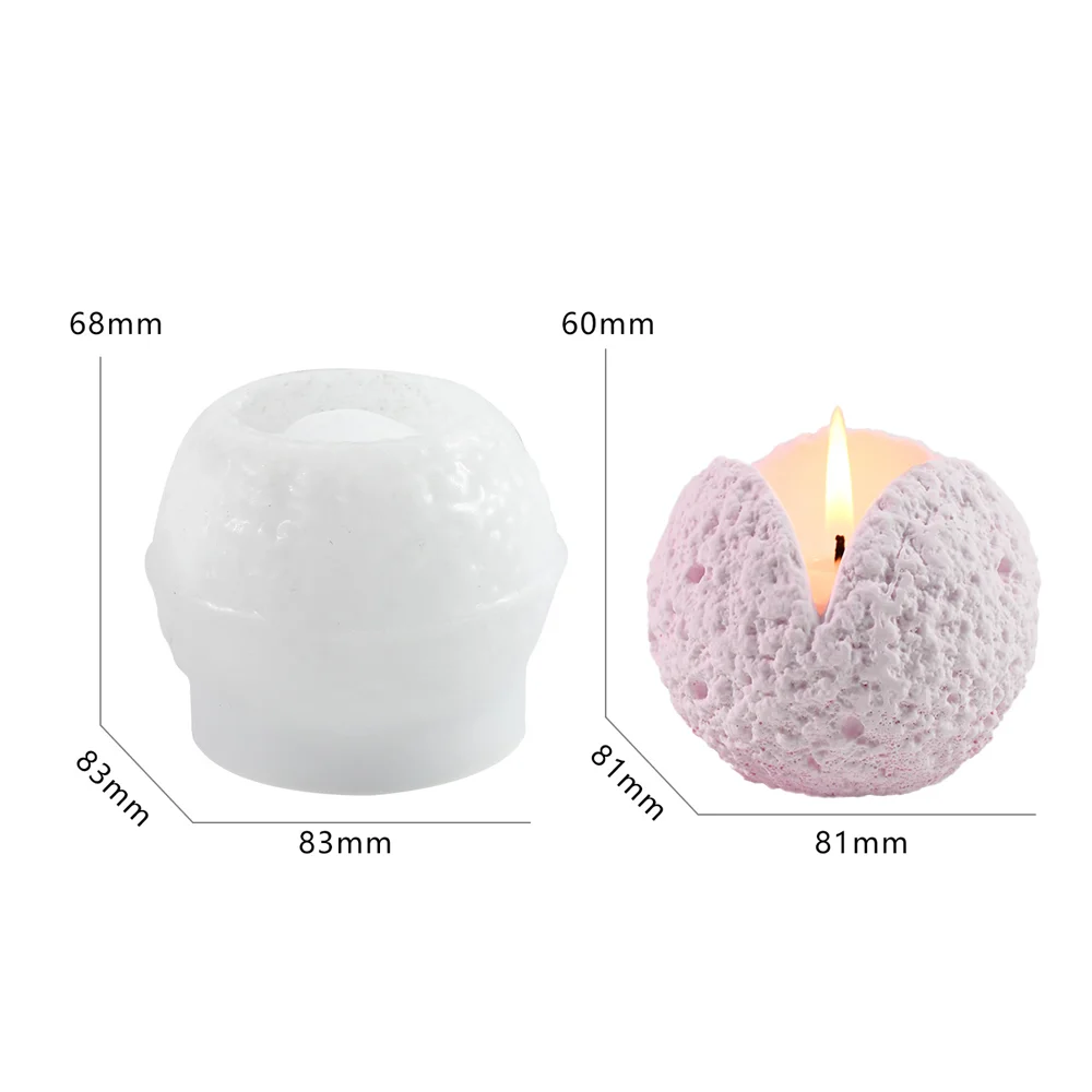 Candle Jar Mold – Silicone for Resin & Concrete