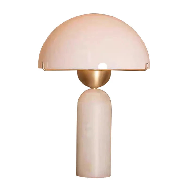 Lampe de Table Travertin Nordique Rétro Style Américain