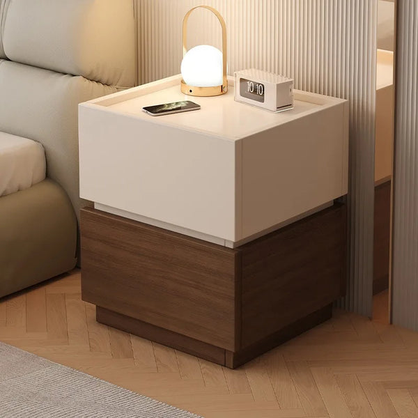 Table de Chevet Bois Minimaliste - Style Italien
