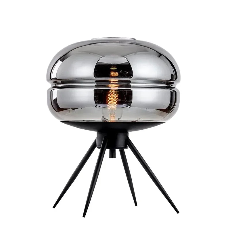 Lampe de Chevet Design Art Verre Style Postmoderne