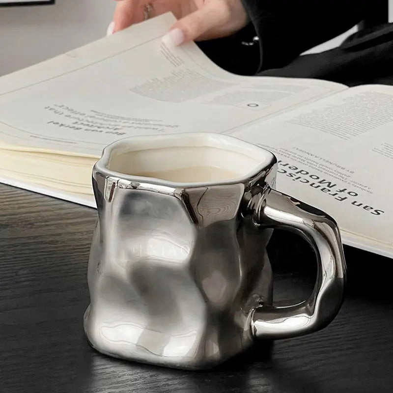 Tasse de Petit-Déjeuner en Céramique Style Simple