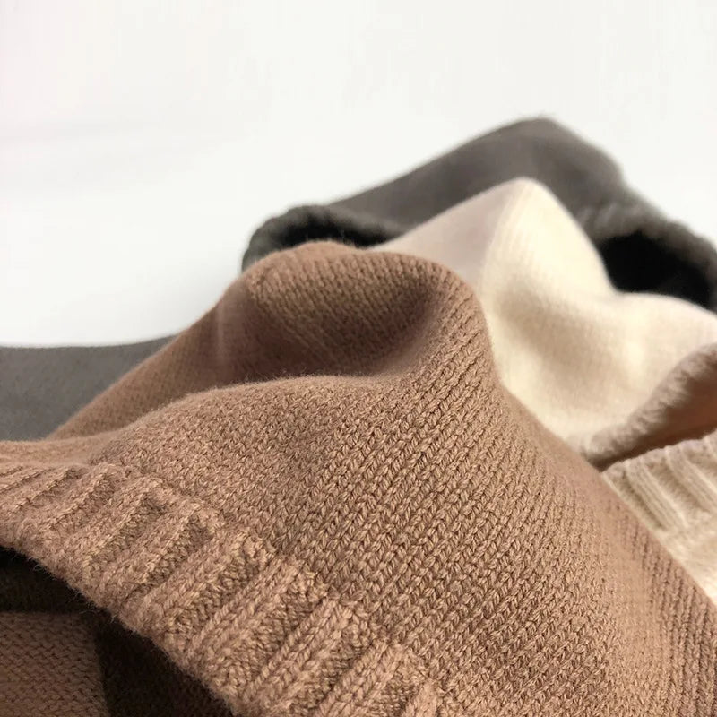 Sweat à Capuche Tricoté Enfant avec Poche