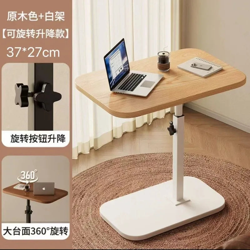 Table d'Appoint Pliante pour Canapé - Métal Rétractable