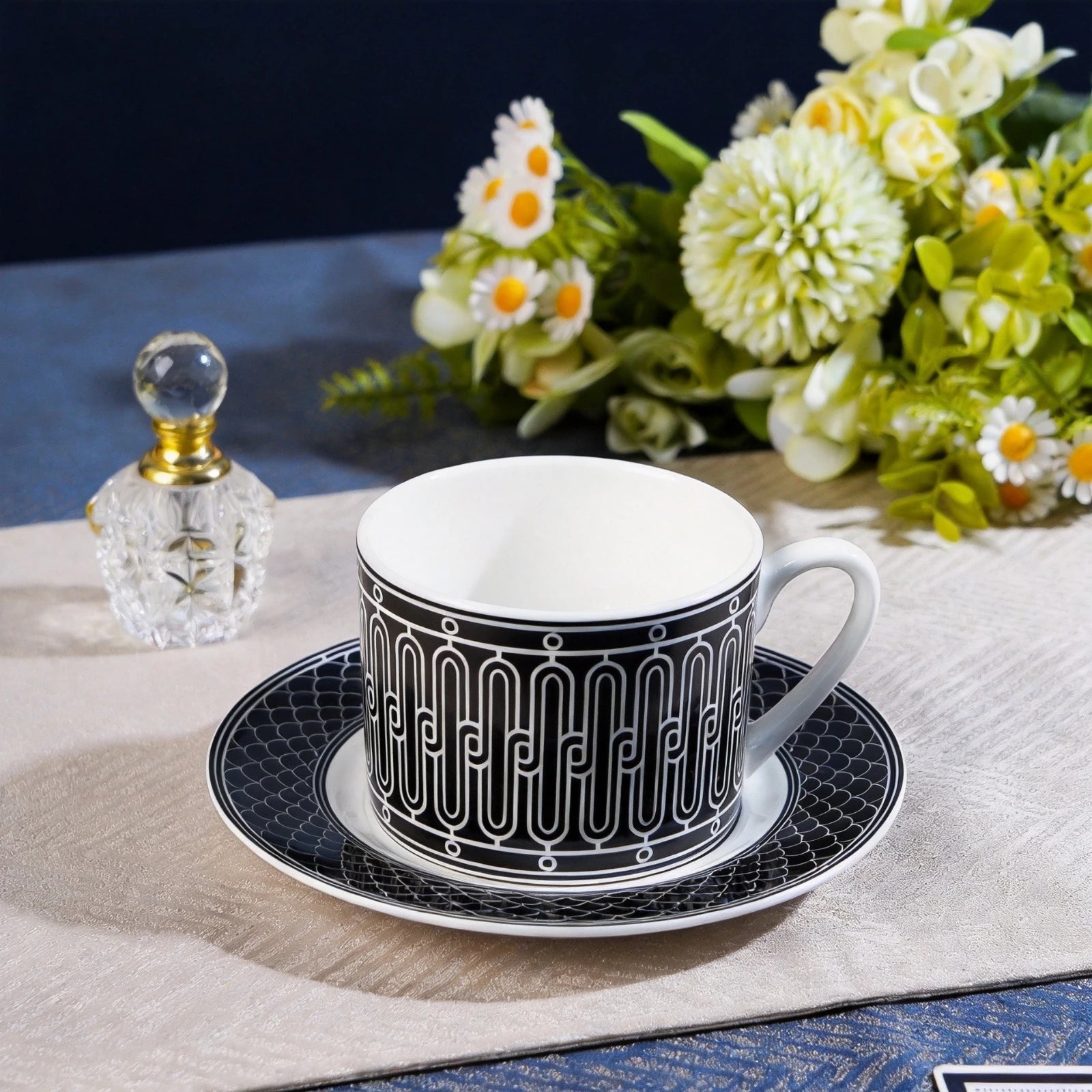 Set de Thé Céramique Style Anglais Coffret Cadeau