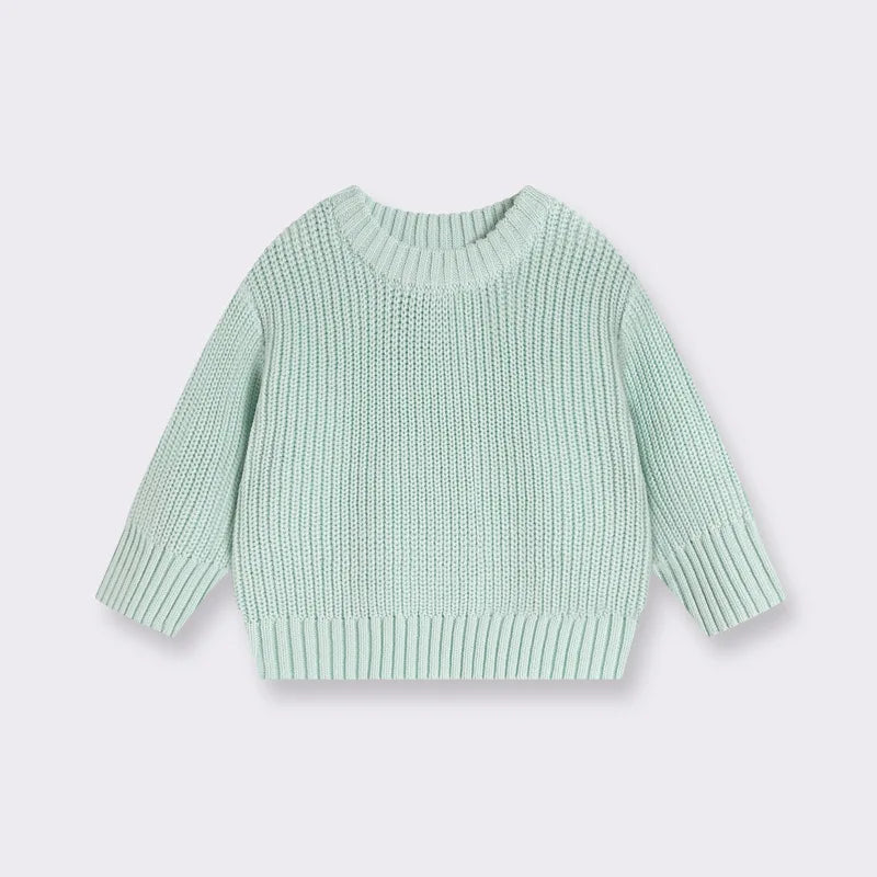Pull Bébé Tricoté Épais Hiver