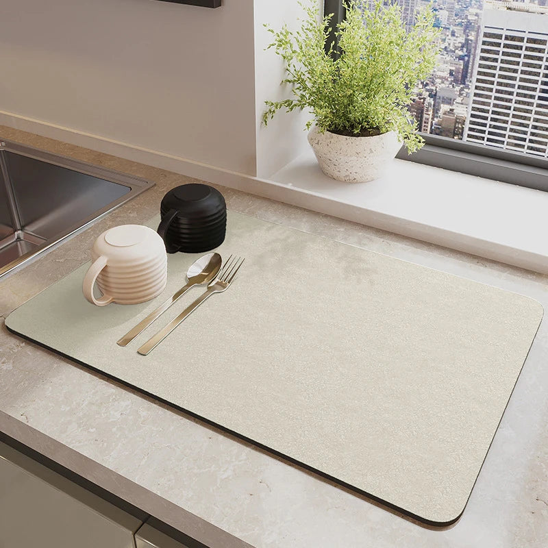 Diatomite Kitchen Runner Rug – Super Absorbent Non-Slip Mat