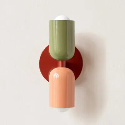 Applique Murale LED - Style Macaron Moderne