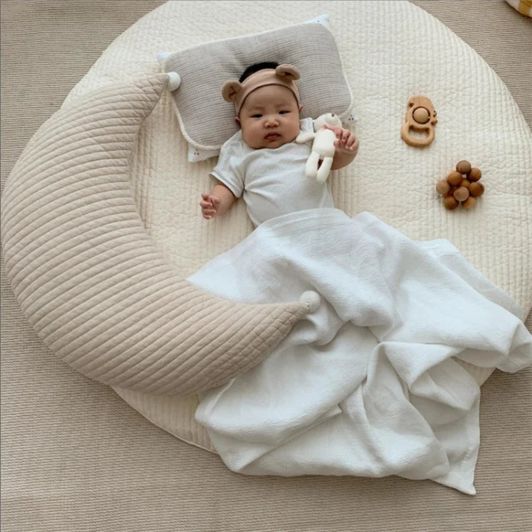 Coussin d'Allaitement Forme Lune