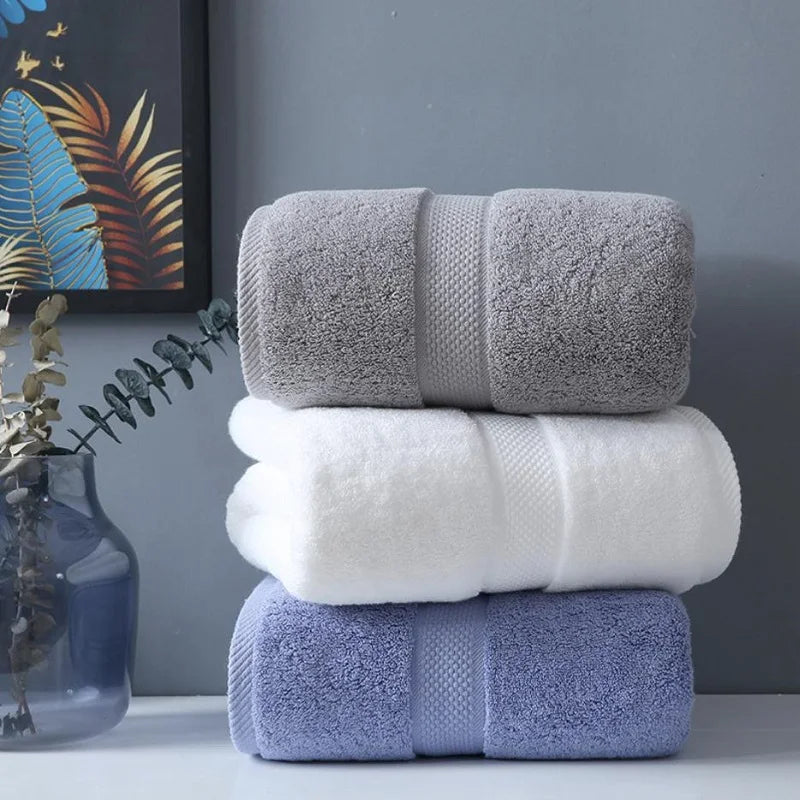 Cotton Bath Towel – Soft & Absorbent