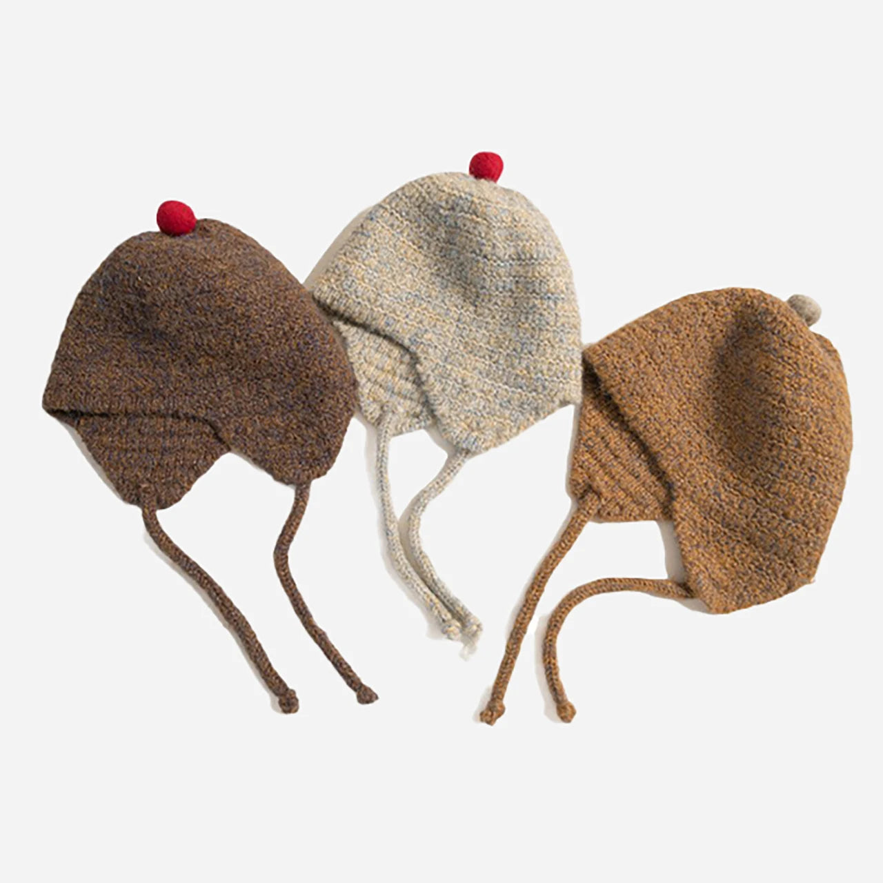 Bonnet Bébé à Pompon Cache-Oreilles