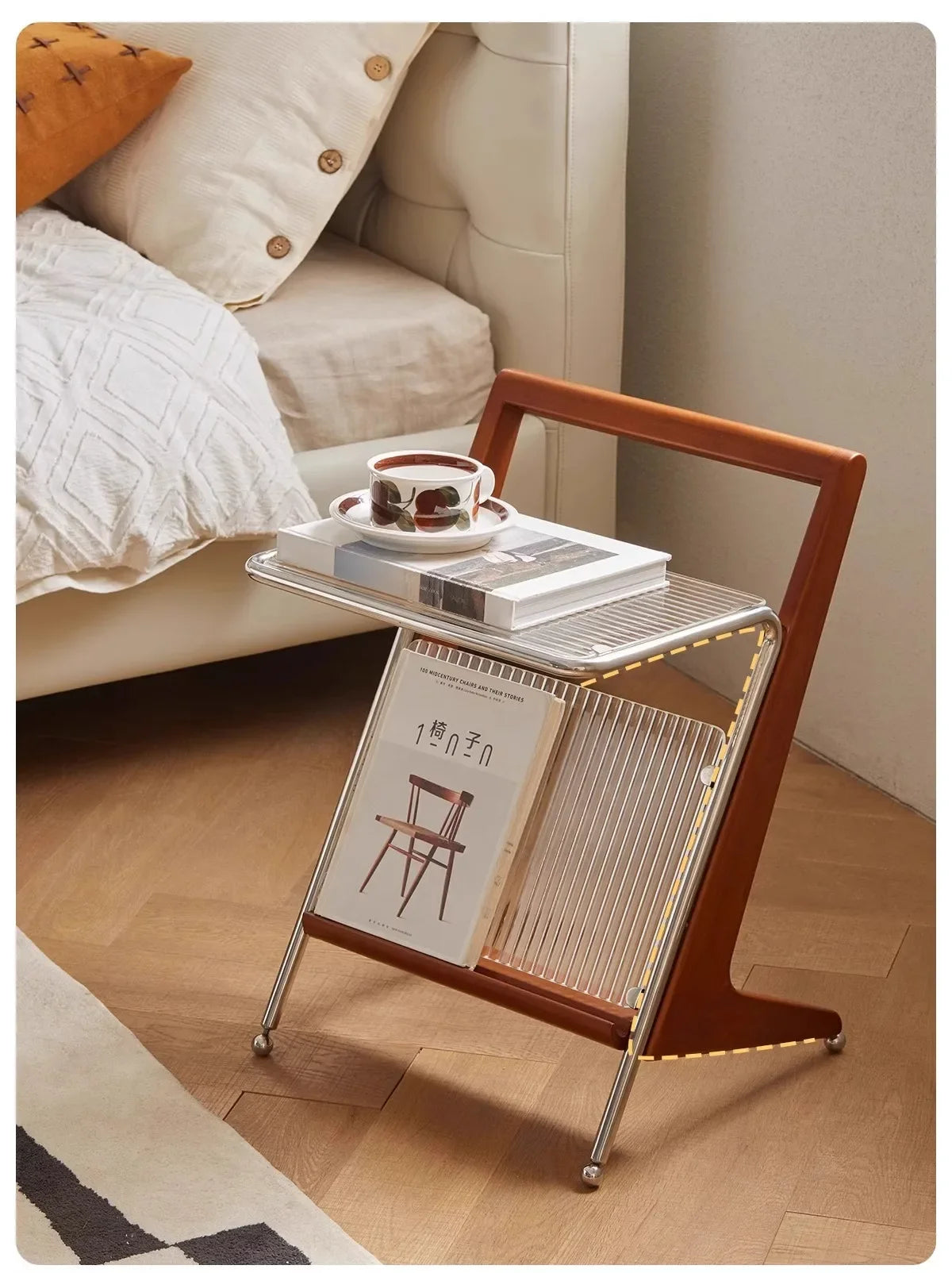 Table d'Appoint en Bois Massif Mini Créative