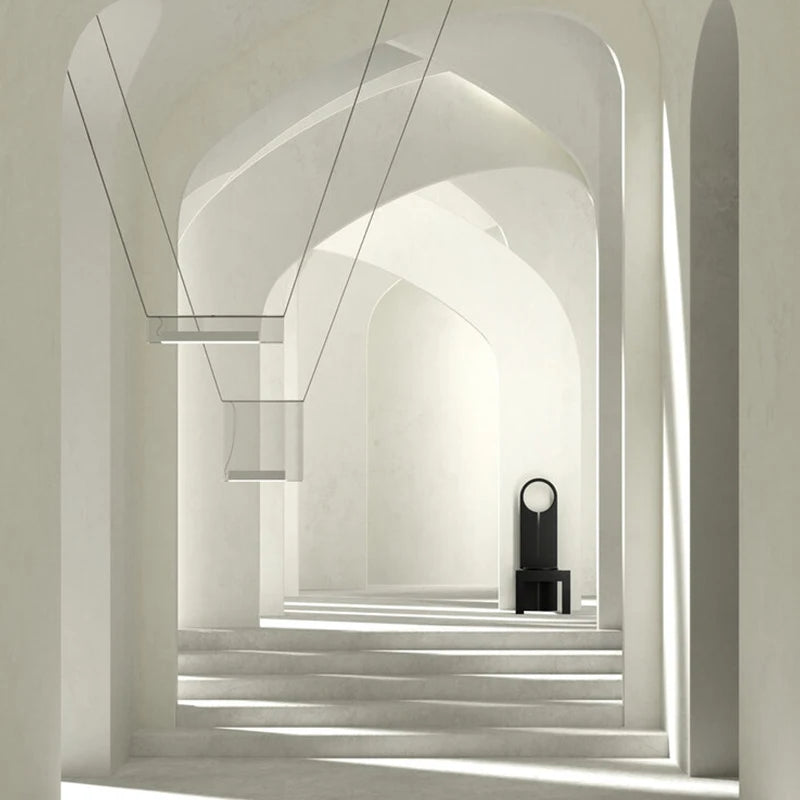 Suspension Bloc Acrylique Design Danois Minimaliste