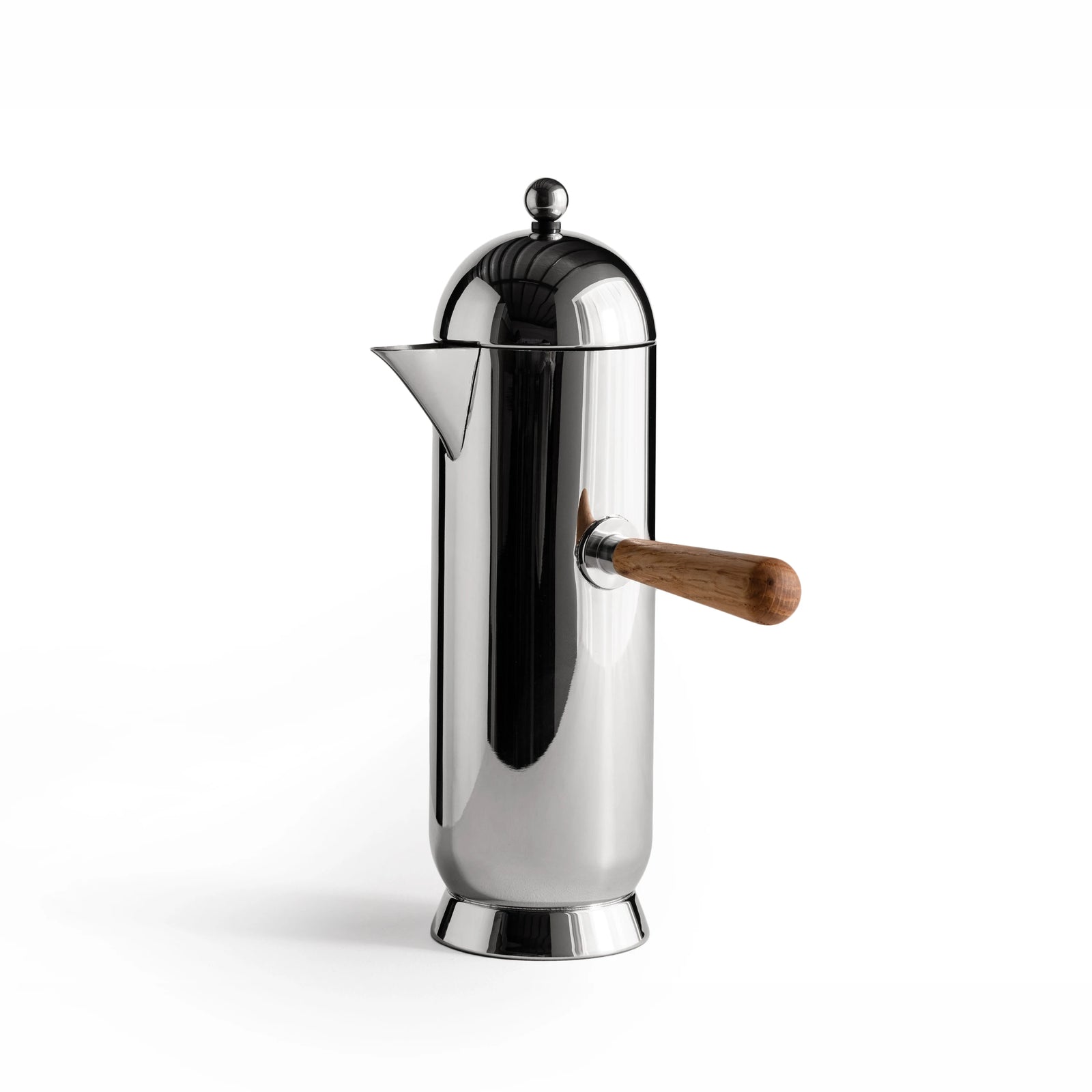 Sculptural Stainless Steel Coffee Pot – European Style Kettle