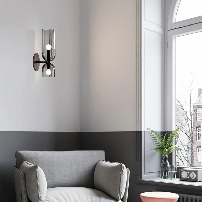 Applique Murale en Verre - Design Nordique Light Luxury