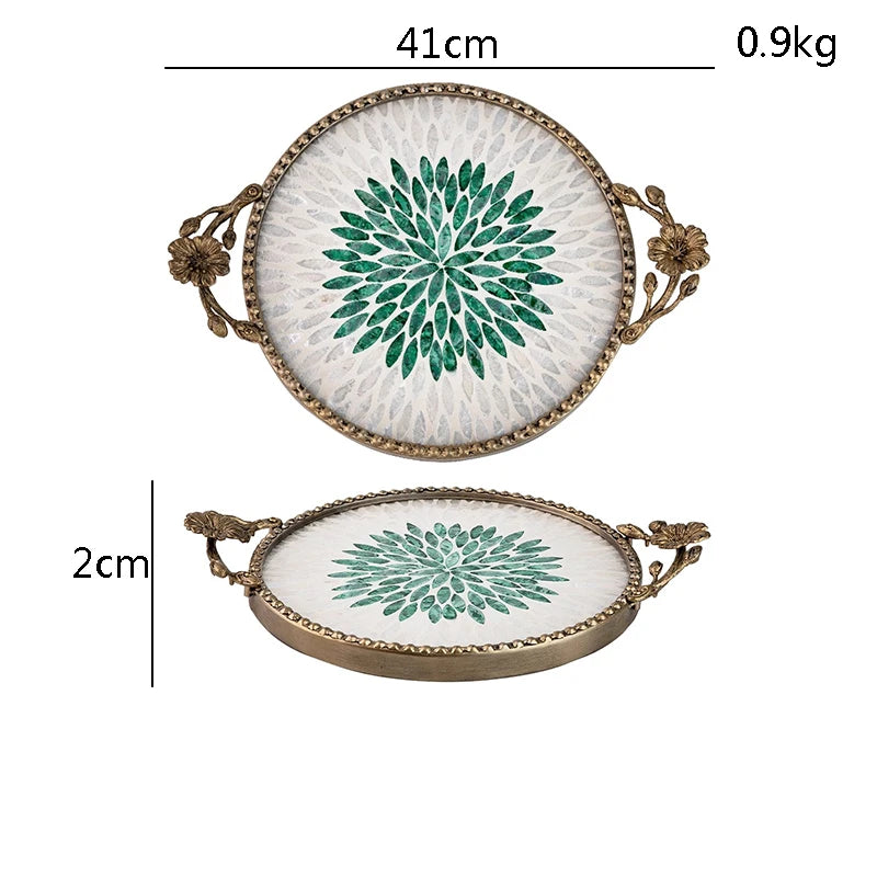 Plateau Coquillage Rangement Clés et Bijoux Minimaliste
