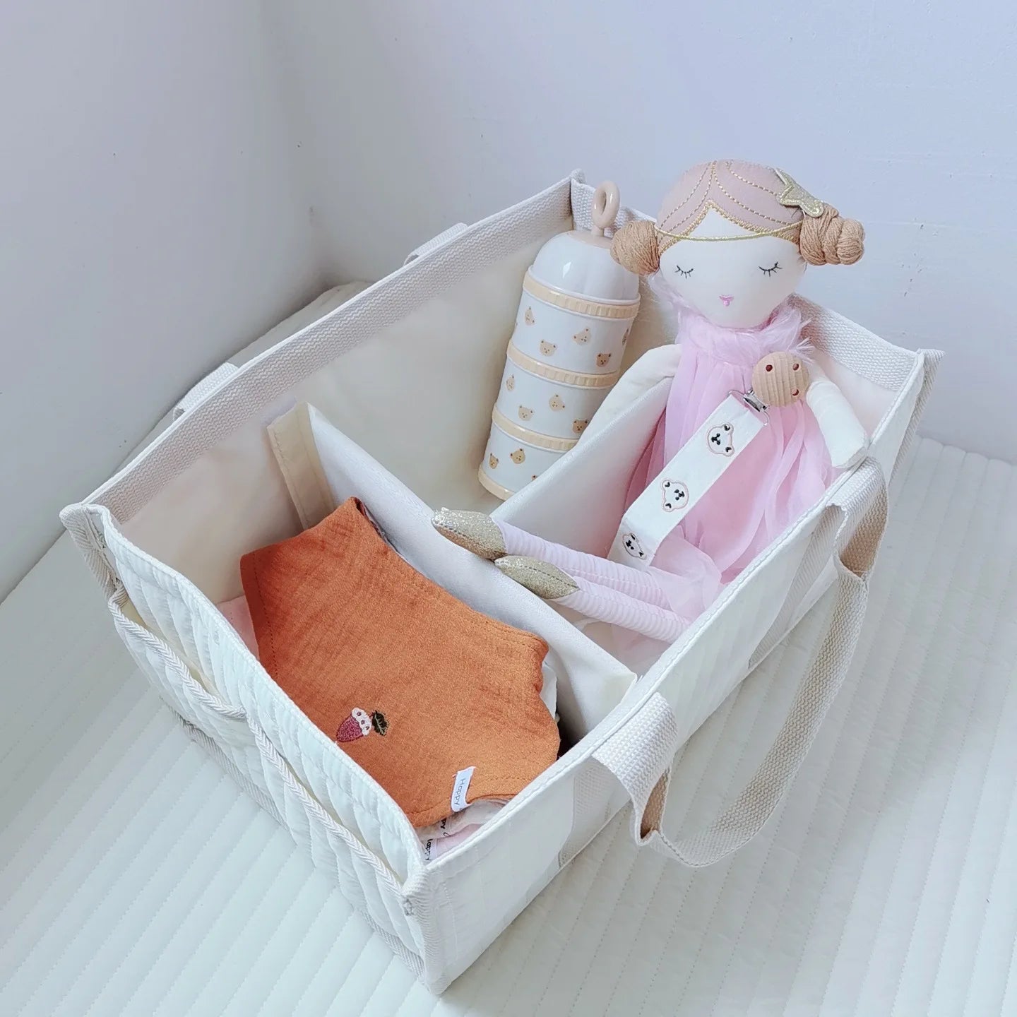 Organisateur de Couches Matelassé Portable
