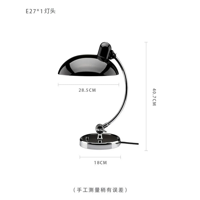 Lampe de Chevet Bauhaus Danoise - Design Nordique Minimaliste