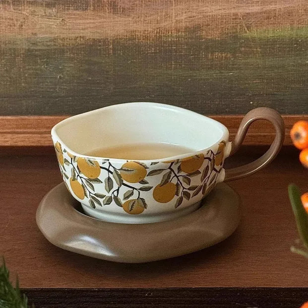 Tasse à Café Style Rétro Luxe Léger