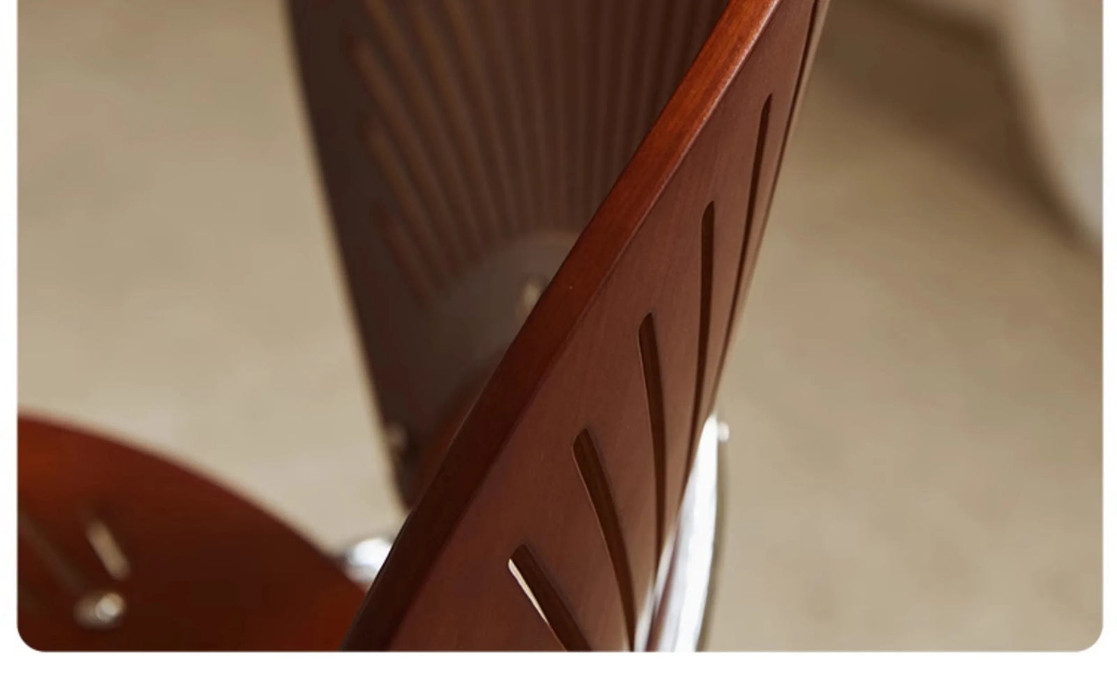 Chaise de Salle à Manger en Acier Inoxydable