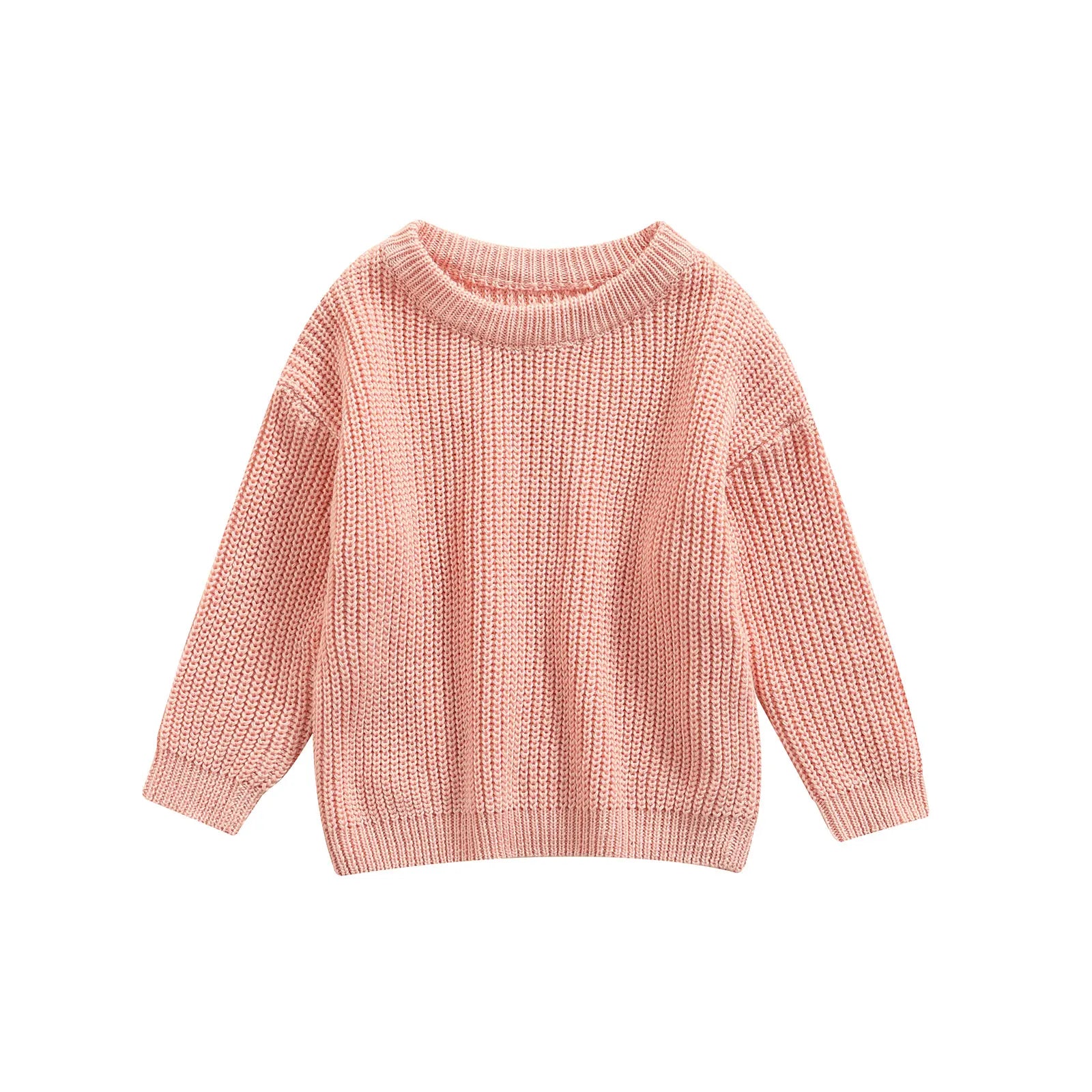 Pull Bébé Tricoté Manches Longues Automne