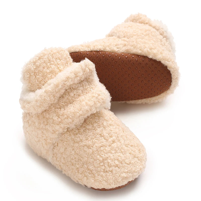 Chaussons Polaire Bébé Antidérapants