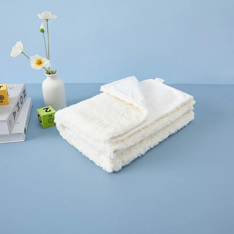 Couverture Bébé Polaire Double Épaisseur Hiver