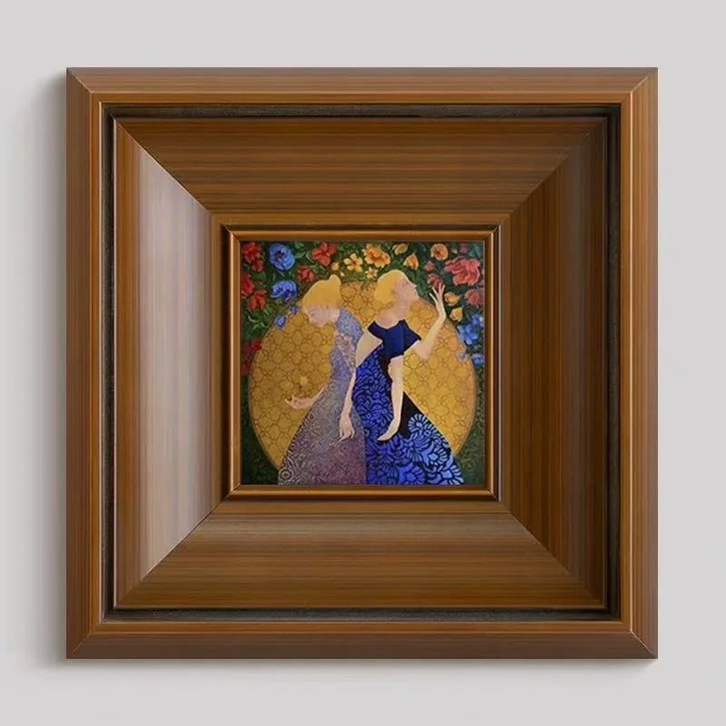 Toile Décorative Abstraite - Style Français Élégant