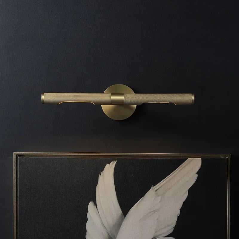 Copper Mirror Front Light – Nordic Bathroom Wall Lamp