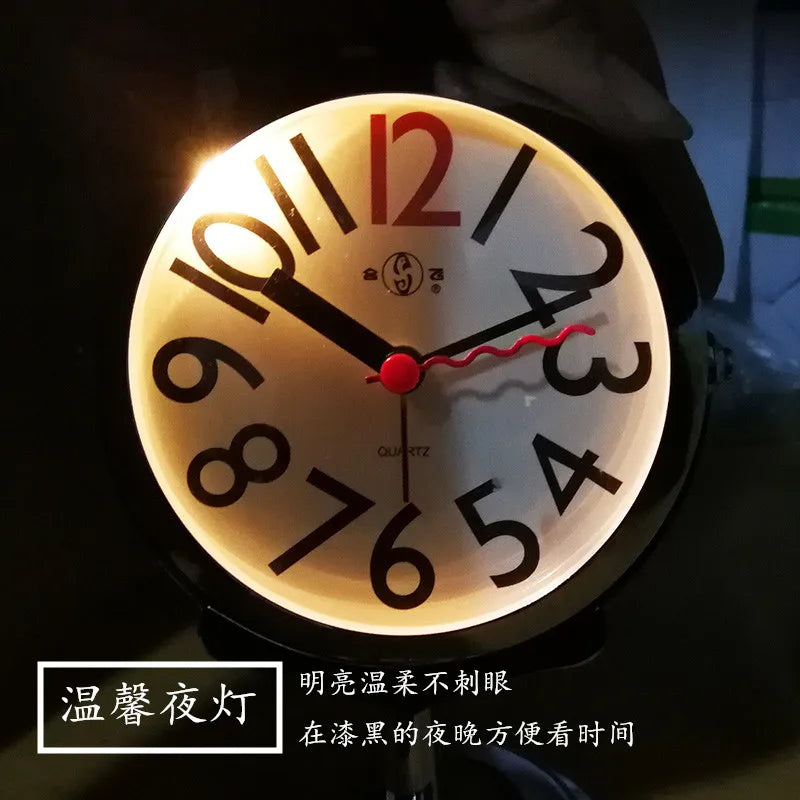 Petit Réveil Lumineux Silencieux avec Veilleuse