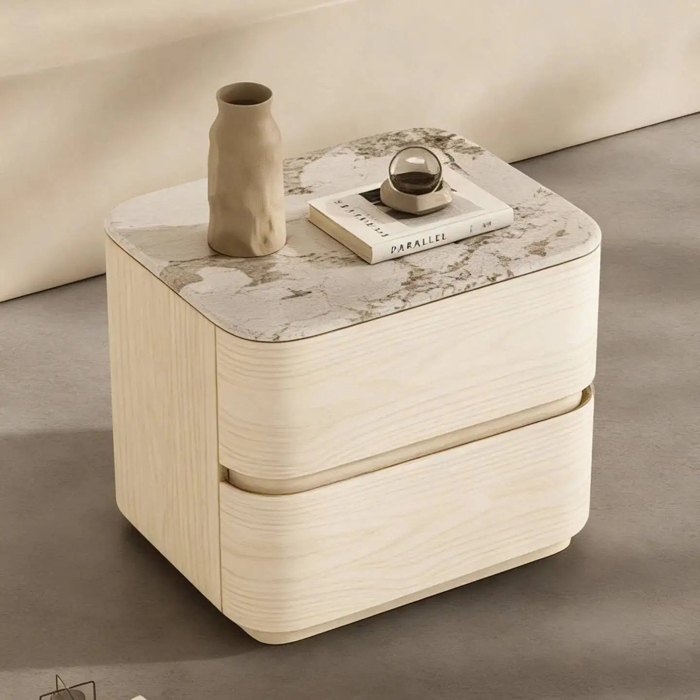 Nordic Nightstand – Elegant Bedroom Table