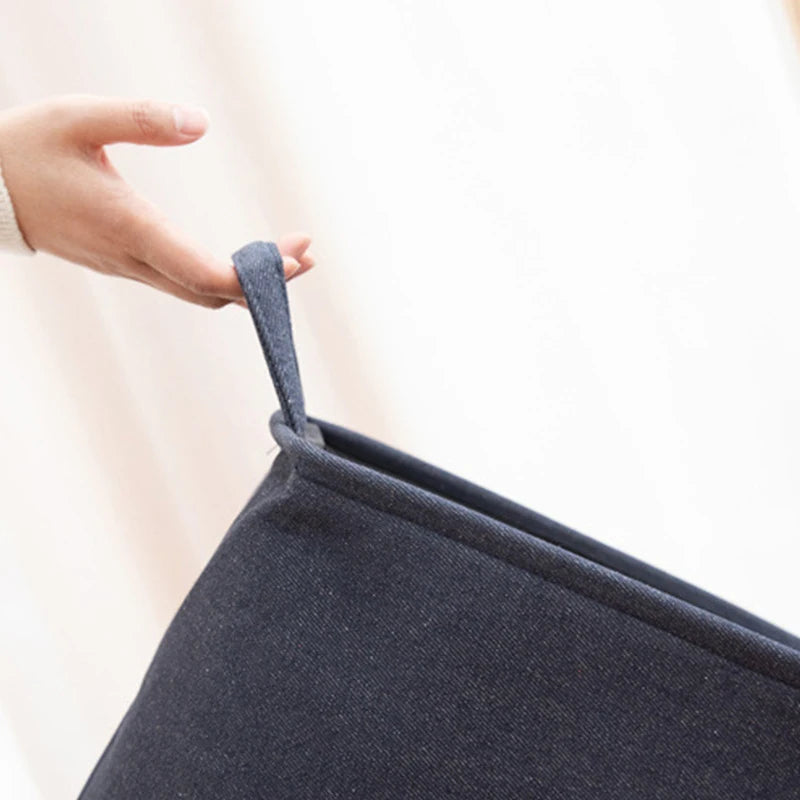 Panier à Linge Pliable en Jute