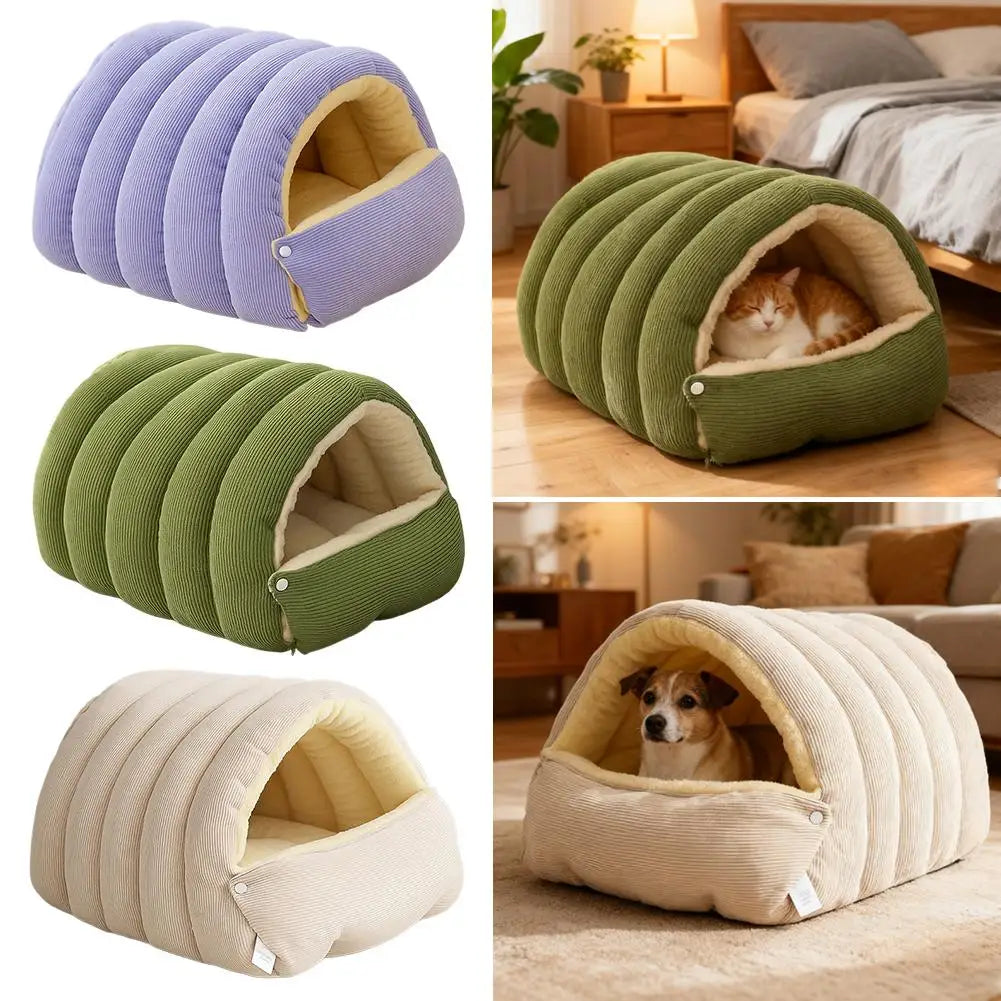Niche Douillette pour Chat Style Grotte
